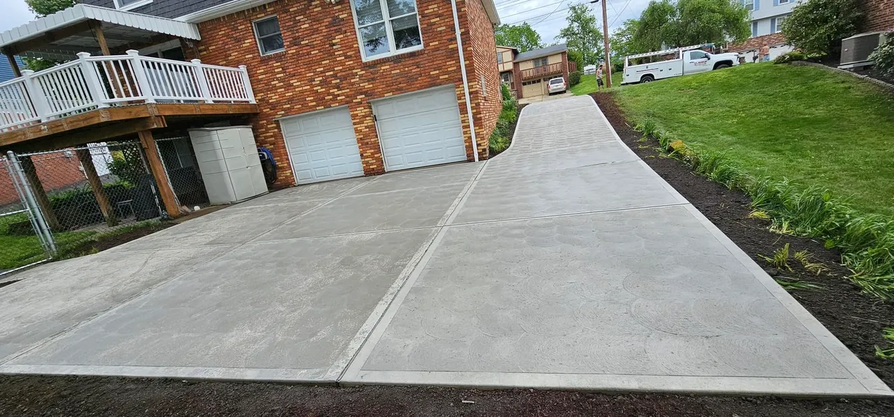 concrete driveway 2