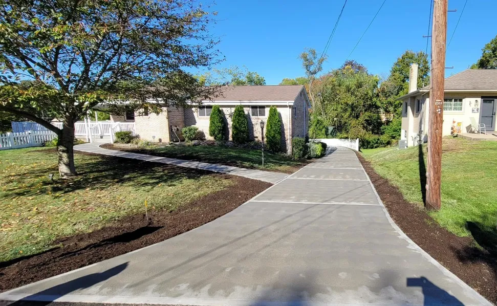 concrete driveway 4