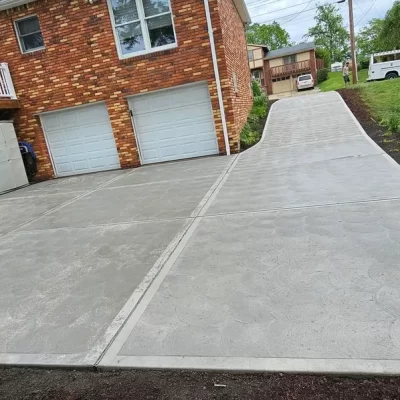 concrete driveway 2