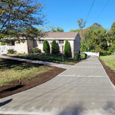 concrete driveway 4