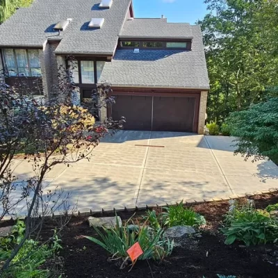 concrete driveway 7